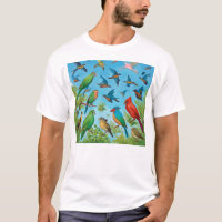 Geometric Birds – Freedom in Flight Art