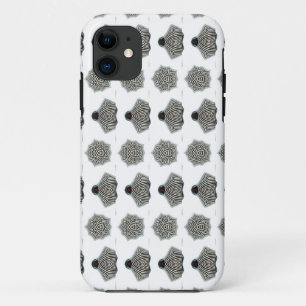 geometric black and white case