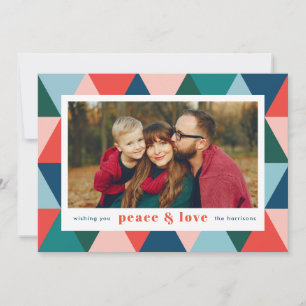 Geometric Border Card