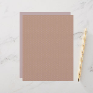 Geometric Brown Polka Dots Scrapbook Paper
