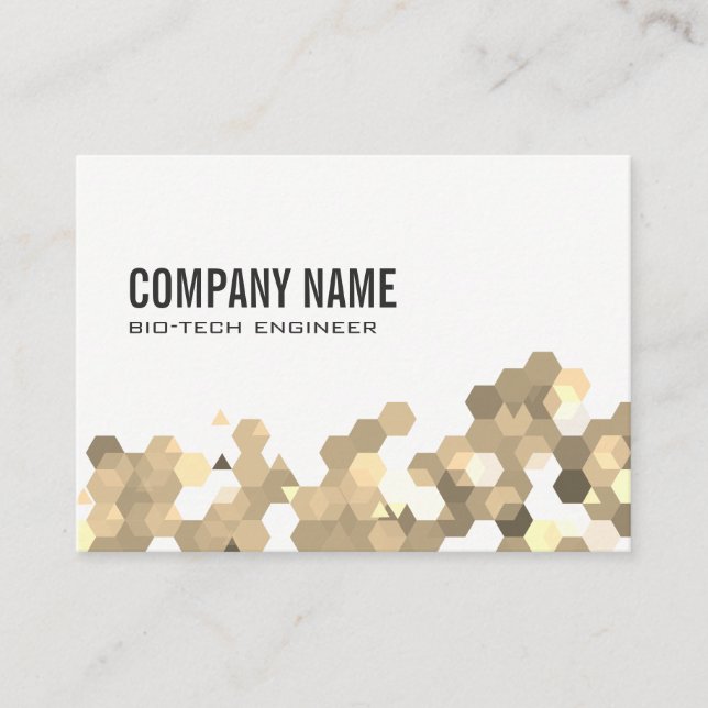 Geometric Business Card (Front)