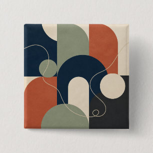 Geometric Button – Calm Geometry