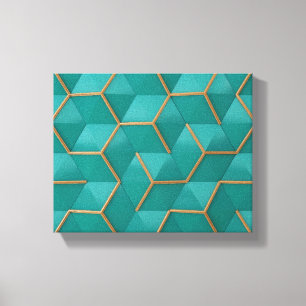 geometric canvas print