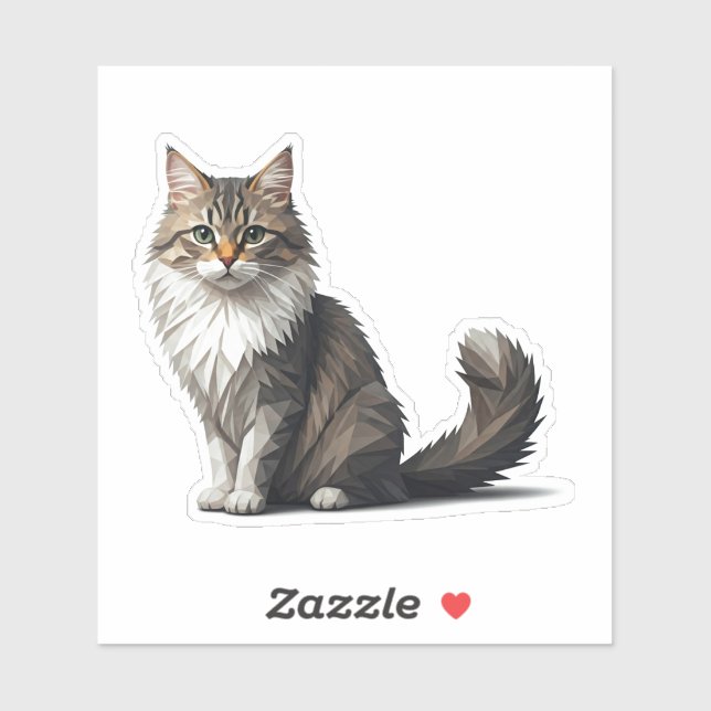 Geometric Cat (Sheet)