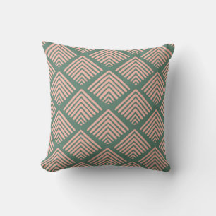 Geometric Chevron Pattern Cushion