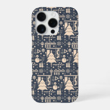 Geometric Christmas Pattern