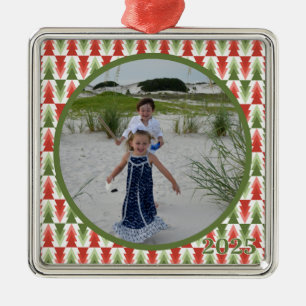 Geometric Christmas Tree Grove Metal Tree Decoration