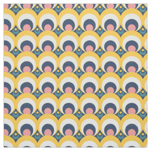 Geometric Circle Pattern Fabric
