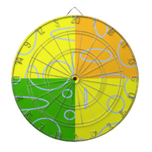 Geometric Circles Dartboard
