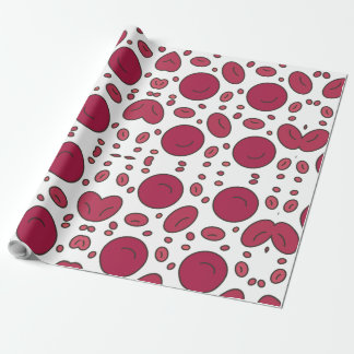Geometric circles shape design  wrapping paper