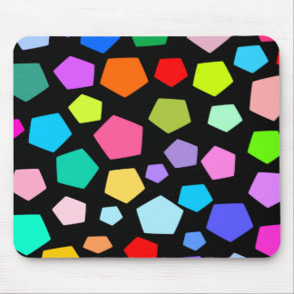 GEOMETRIC COLORFUL SHAPE MOUSE PAD