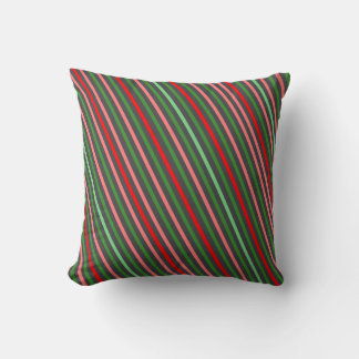 Geometric colorful simple Throw Pillow