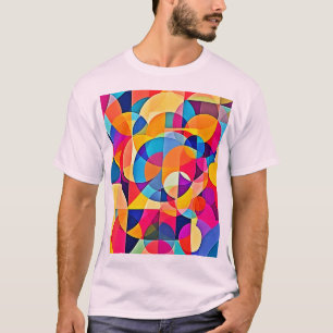 Geometric Colour Emotion T-Shirt
