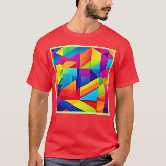 Geometric Colour Kaleidoscope T-Shirt
