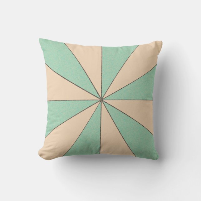 Geometric Colour Wheel Colour Adjustable Cushion (Front)