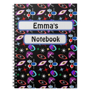 Geometric Colourful Pattern Notebook
