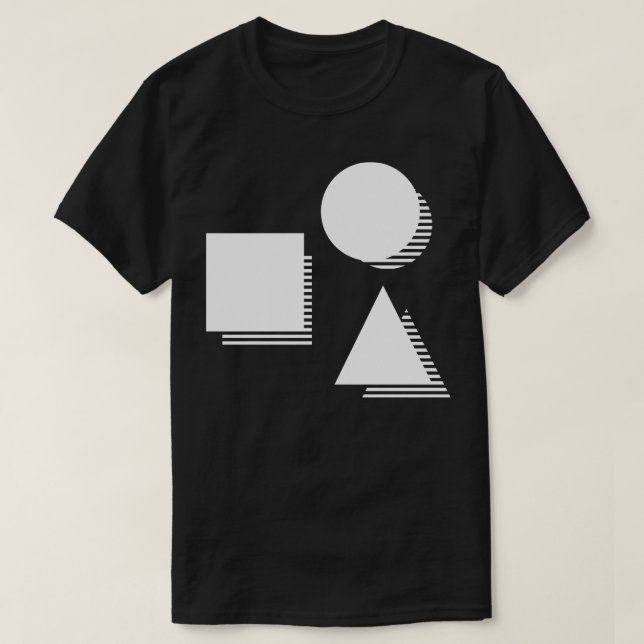 geometric composition design T-Shirt (Design Front)