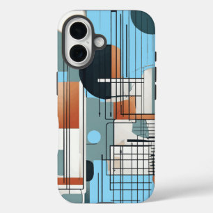 Geometric Composition iPhone case