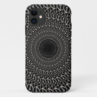 Geometric concentric repeating pattern waves petal Case-Mate iPhone case
