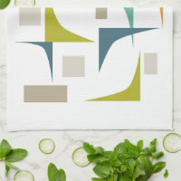 Geometric Corners Colourful Mid Century Modern