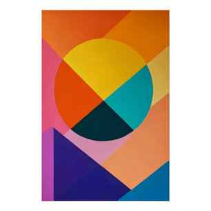 Geometric Cosmos Poster