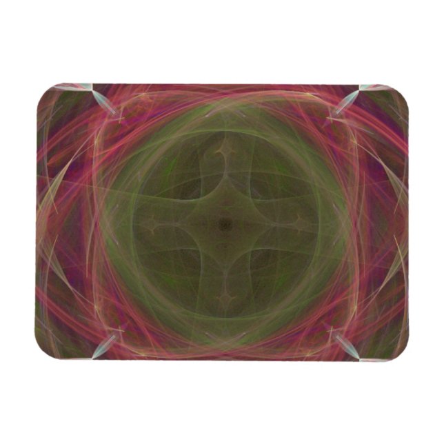 Geometric Cross Magnet (Horizontal)