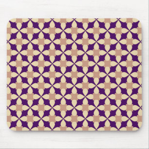 Geometric Cross Pattern  Mouse Pad