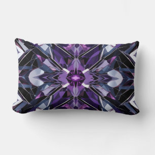 Geometric crystal formation lumbar cushion