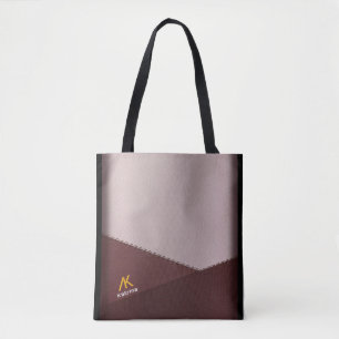 Geometric Customised Tote Bags: A Stylish Statemen