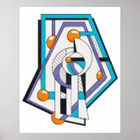 Geometric Deco Constructivist Design