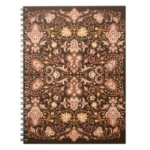 Geometric decorative ornamental pattern. Abstract  Notebook