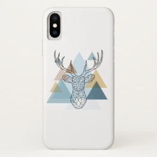 Geometric Deer Portrait Case-Mate iPhone Case
