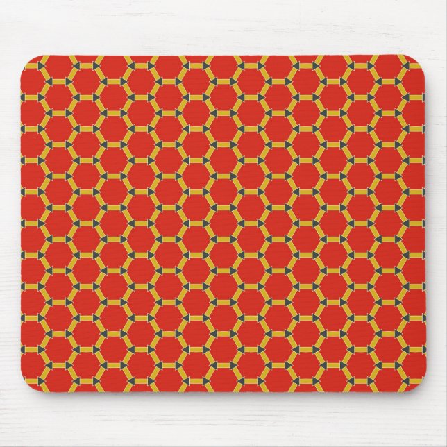 Geometric Design 01 Mouse Pad (Front)