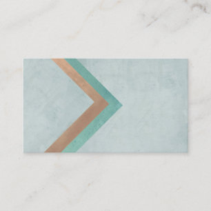 geometric design business card template on grey