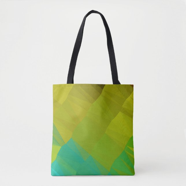 Geometric design. Colourful gradient background. G Tote Bag (Front)