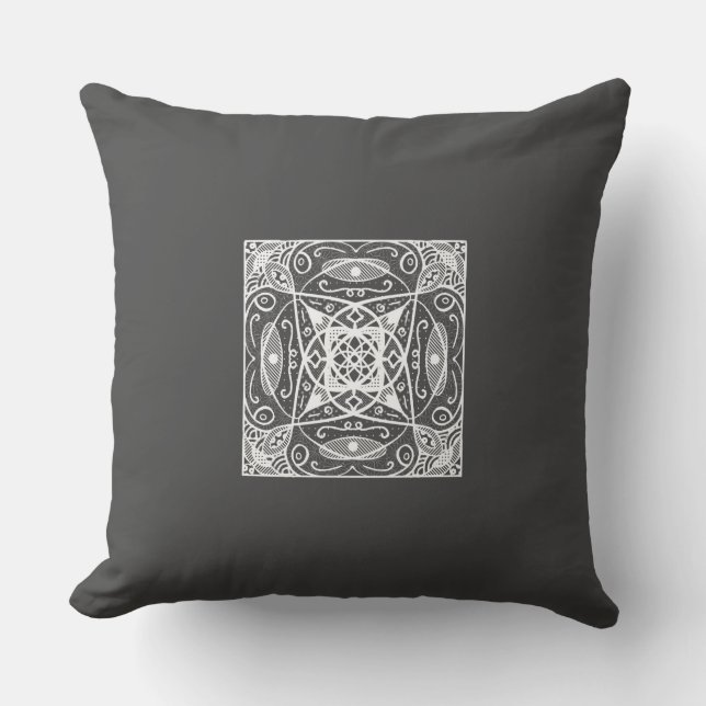 Geometric design cushion (Front)