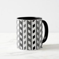 Geometric Design, gray, black, white,