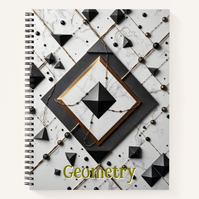 Geometric Design journal / notebook (Front)