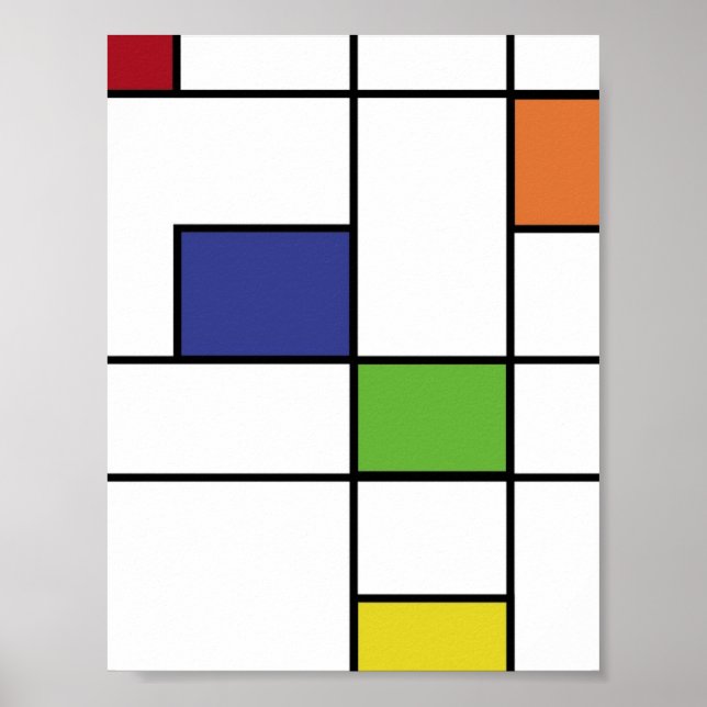 Geometric Design Poster (Front)