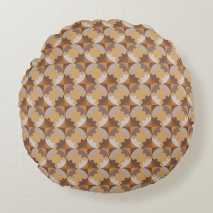 GEOMETRIC DESIGN. ROUND CUSHION