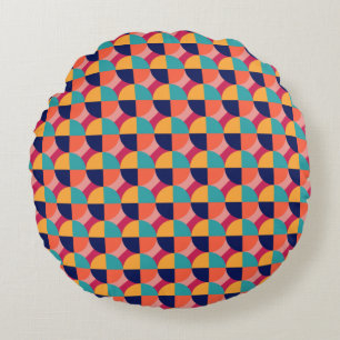 GEOMETRIC DESIGN. ROUND CUSHION