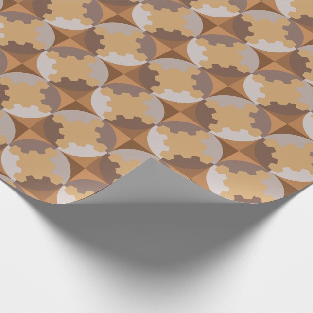GEOMETRIC DESIGN. WRAPPING PAPER (Corner)