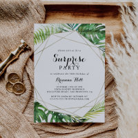 Geometric Destination Tropical Surprise Party