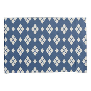 Geometric Diamond Pattern Pillowcase