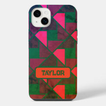 Geometric Distressed Grunge Gift Phone / iPad case