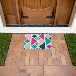 Geometric  doormat