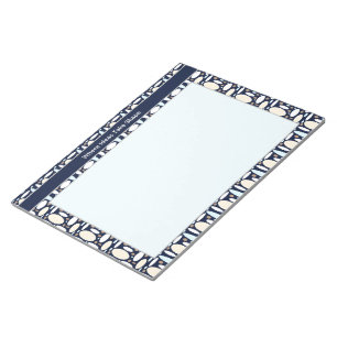 Geometric Elegance Notepad