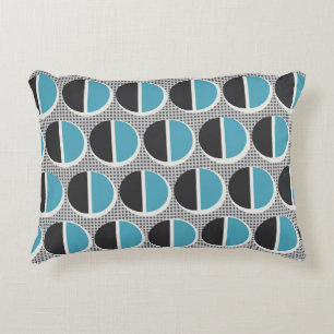 Geometric Elegance: Vintage Pattern Design. Decorative Cushion