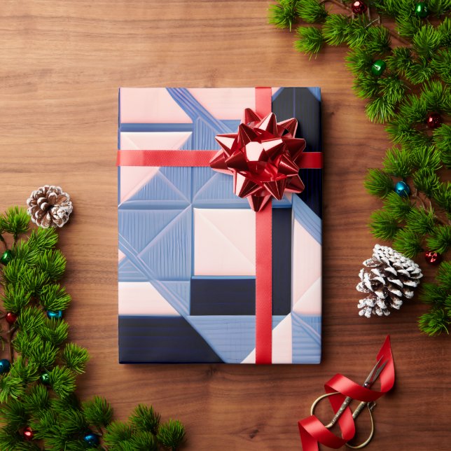 Geometric Elegance Wrapping Paper (Holiday Gift)