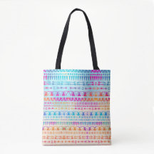 Geometric Ethnic Bohemian Colourful Hand Printed